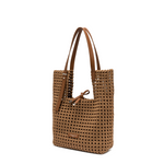 Gianni Chiarini Ava Woven Bucket Tote - Big Bag NY