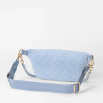 MZ Wallace Small Crosby Sling True Light Denim - Big Bag NY