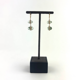 Fluorite Almond Double Drop Earrings - Big Bag NY