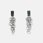 Heather Guidero Herkimer Diamond Large Delicate Tangle Post Earrings - Big Bag NY