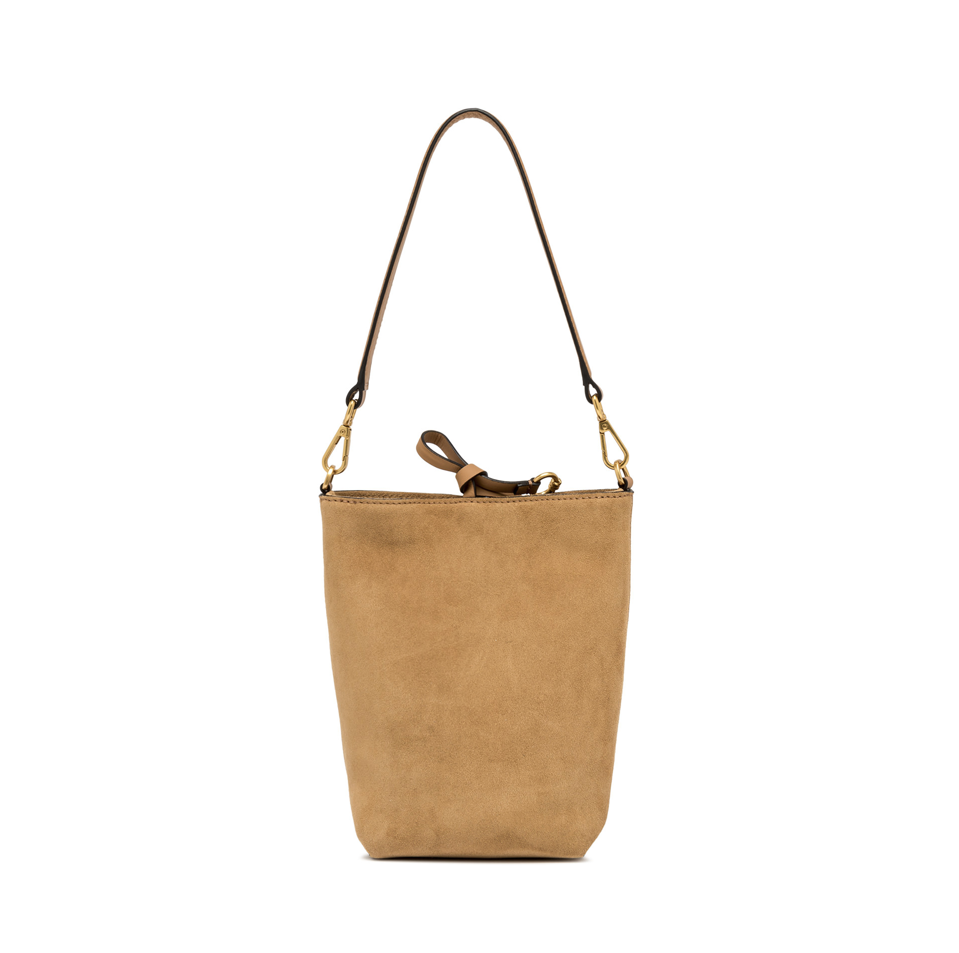 Gianni Chiarini Vanessa Suede Mini Bag Brown - Big Bag NY