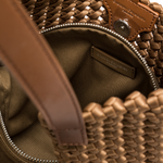 Gianni Chiarini Ava Woven Bucket Tote - Big Bag NY