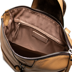 Gianni Chiarini Giada Leather Backpack Caramel - Big Bag NY