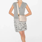 Pale Rose Gold MZ Wallace Small Metro Camera Bag - Big Bag NY