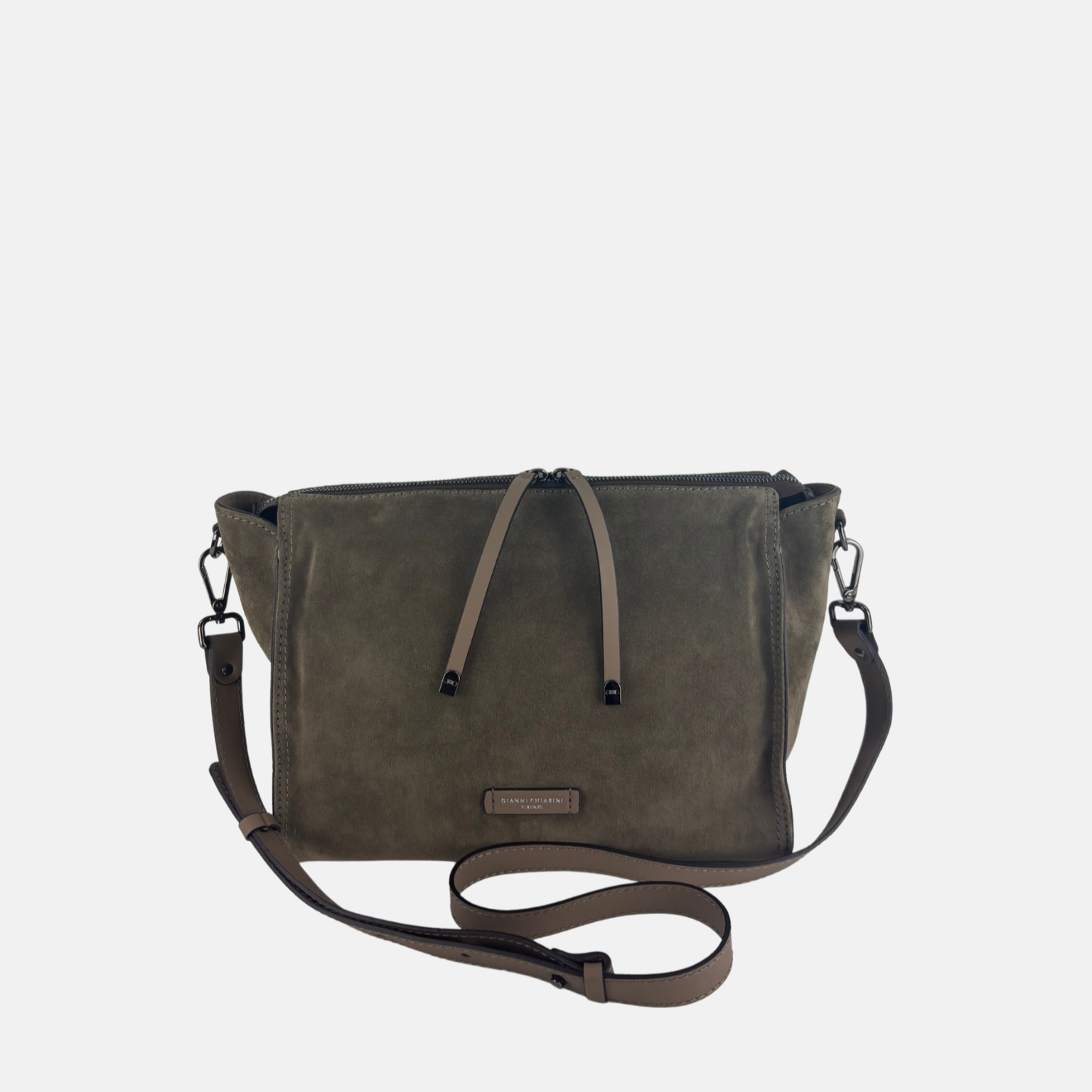 Gianni Chiarini Janis Suede Medium Convertible Tote