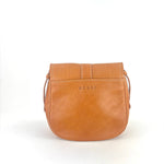 Medium Tuscan Leather Saddle Bag Beige - Big Bag NY