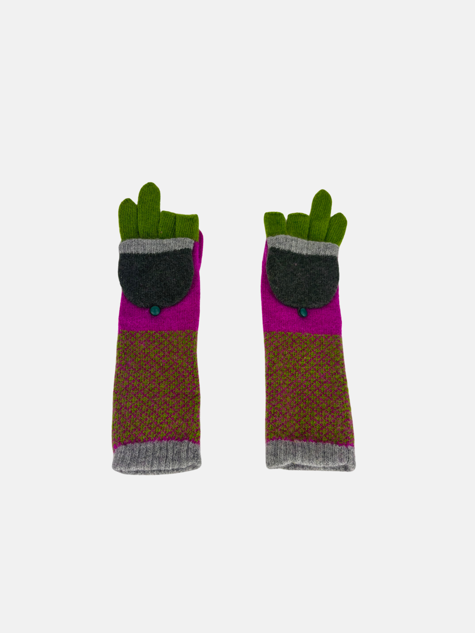 Santacana Cashmere Recycled Wool and Cashmere Long Gloves - Big Bag