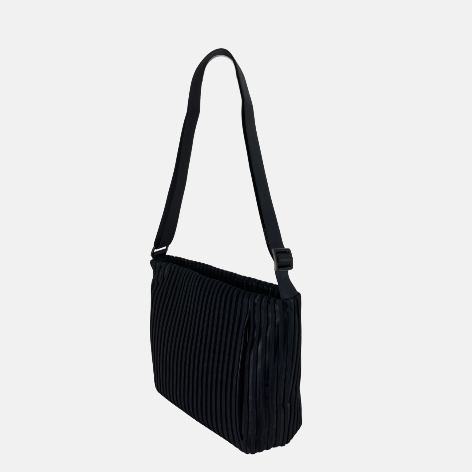 Acrylic Large Pochette Deep in Line Black - Big Bag NY