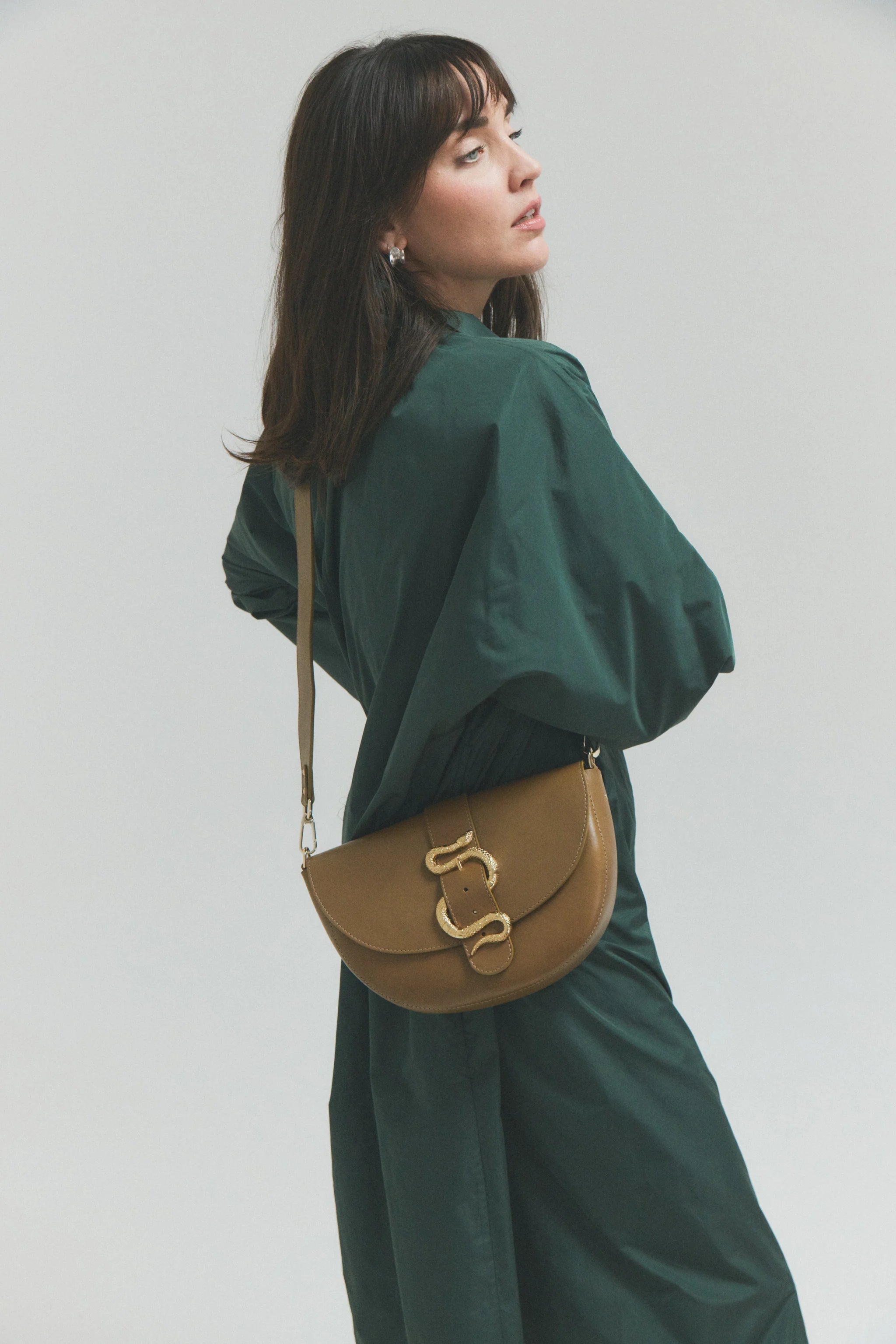 Herbert Frère Sœur Le Gabie Crush in Bronze - Big Bag NY