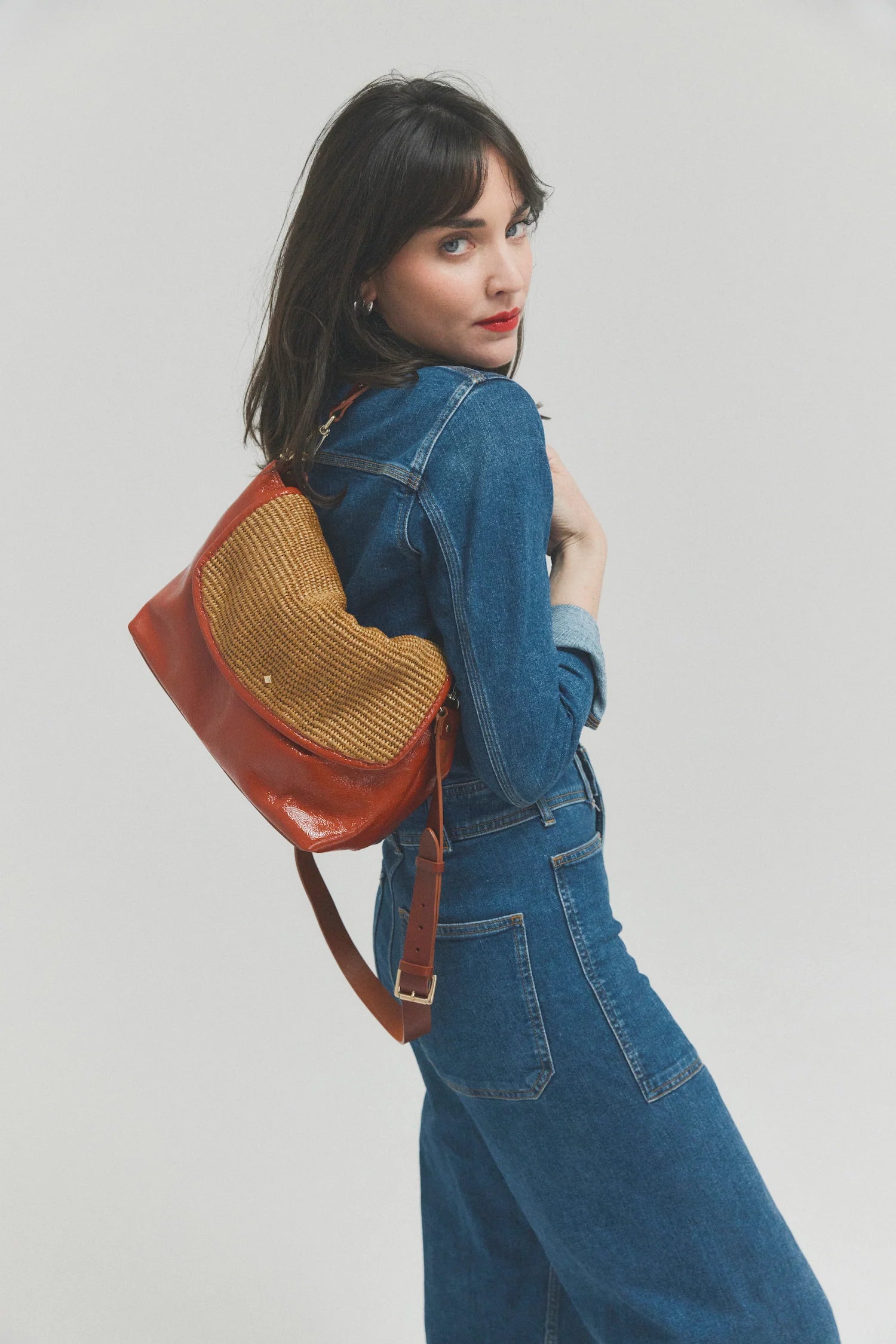 HERBERT Frère Sœur Le New Benson Velours - Big Bag NY