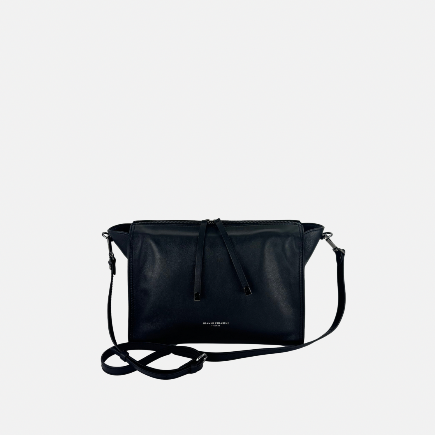 Gianni Chiarini Janis Leather Medium Convertible Tote - Big Bag NY
