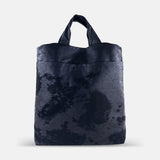 Acrylic Large Pocket Bag in Black Skin - Big Bag NY