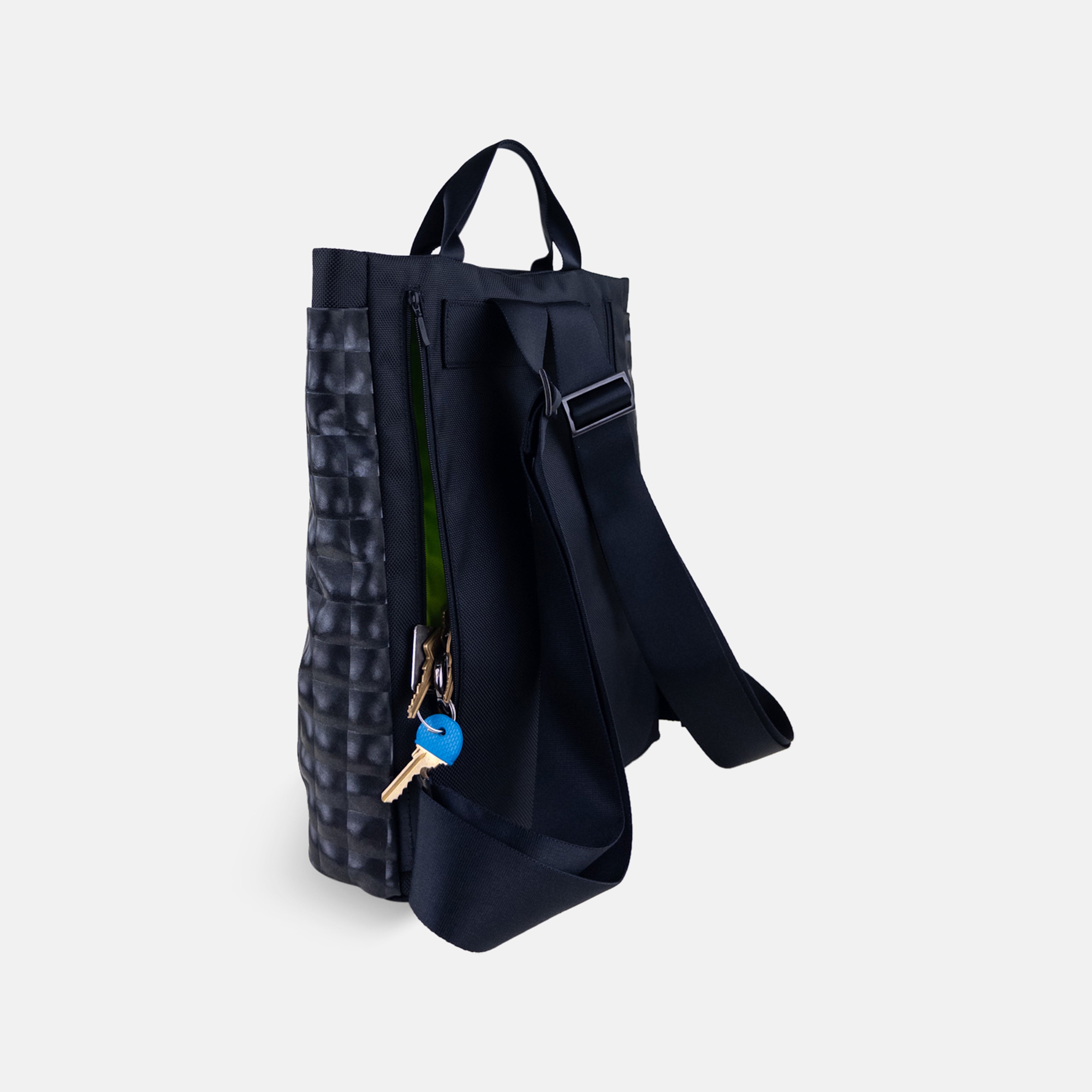 Acrylic Backpack in Black Renz - Big Bag NY