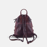 Reptile's House Lunette Mini Backpack in Burgundy - Big Bag NY
