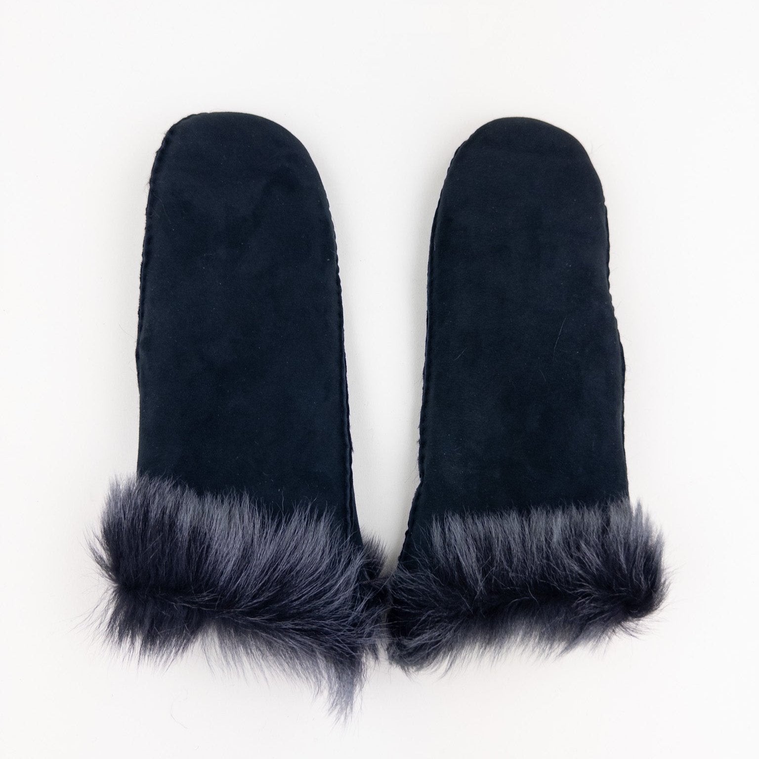 Gala Ladies Shearling Preto Snow Mitten - Big Bag NY