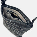 Acrylic Pochette Black Renz Bag Interior view Big Bag NY