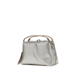 Alifa Double Handle Tote Silver - Big Bag NY
