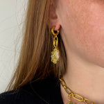 Aurelie Bidermann Mini Mycene Charm Hoop Earring