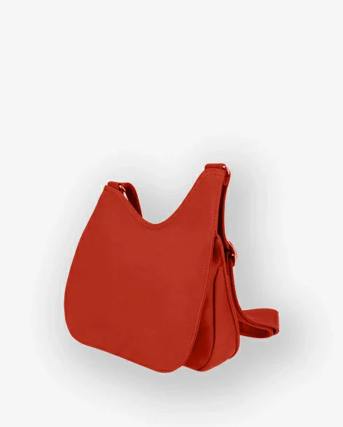 Ateliers Foures Artemis Small Asymmetric Crossbody Bag Orange Confite - Big Bag NY