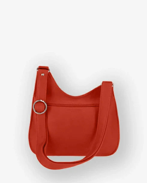 Ateliers Foures Artemis Small Asymmetric Crossbody Bag Orange Confite - Big Bag NY