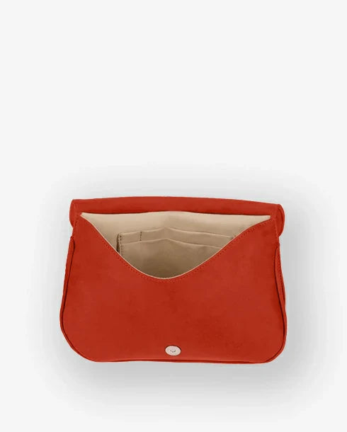 Ateliers Foures Artemis Small Asymmetric Crossbody Bag Orange Confite - Big Bag NY
