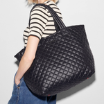 Black MZ Wallace Large Metro Tote Deluxe -Big Bag NY