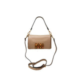Small Crystal Leather Clutch