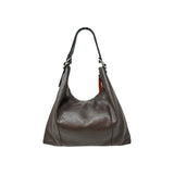 Large Suede Pocket Hobo Bag