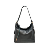 Carol J Medium Leather Shoulder Belt Strap Bag