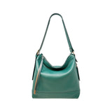 Carol J Medium Leather Shoulder Belt Strap Bag