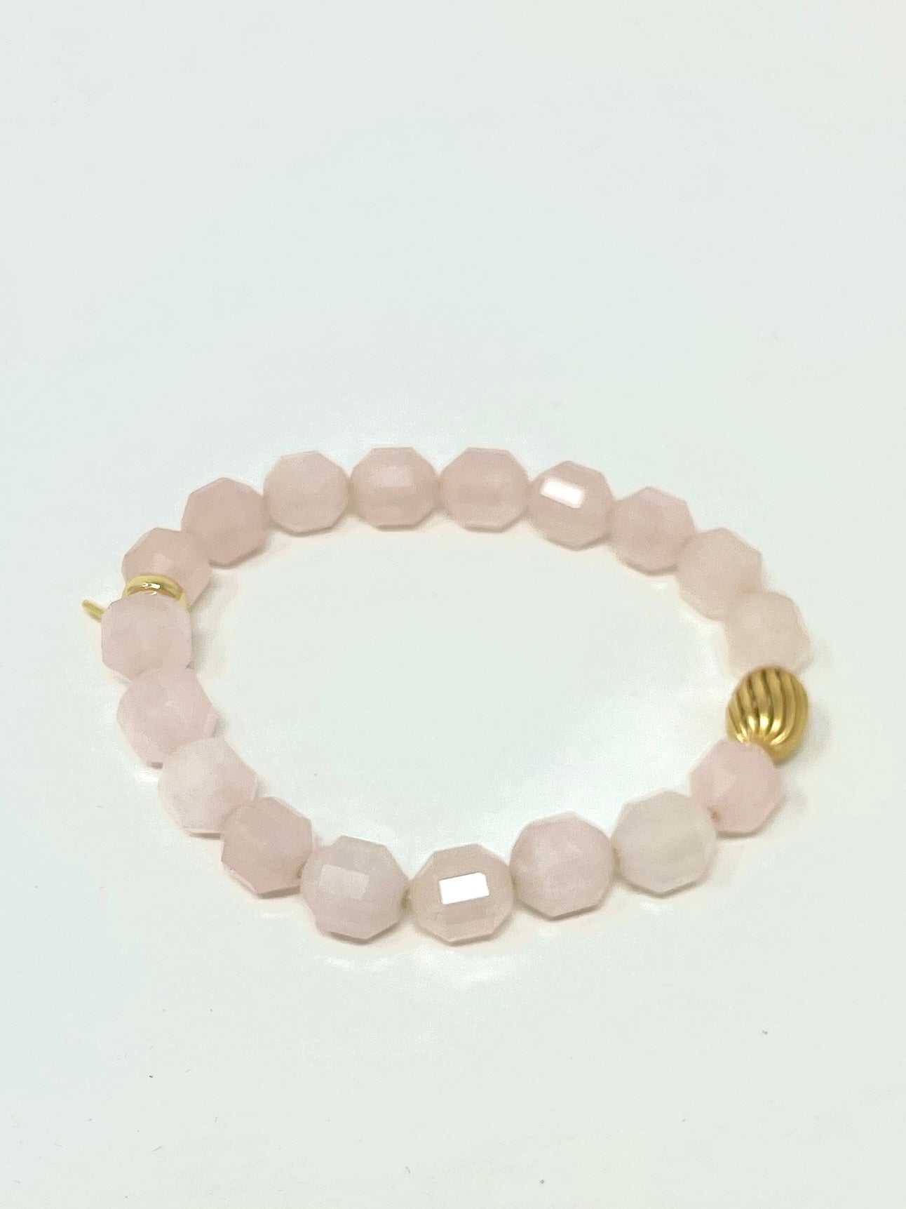 Dean Davidson Valenca Beaded Bracelet Rose Quartz - NY