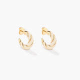 Diana Hoop Earring Ivory