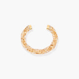 Diana Bangle Bracelet Gold Feuilles