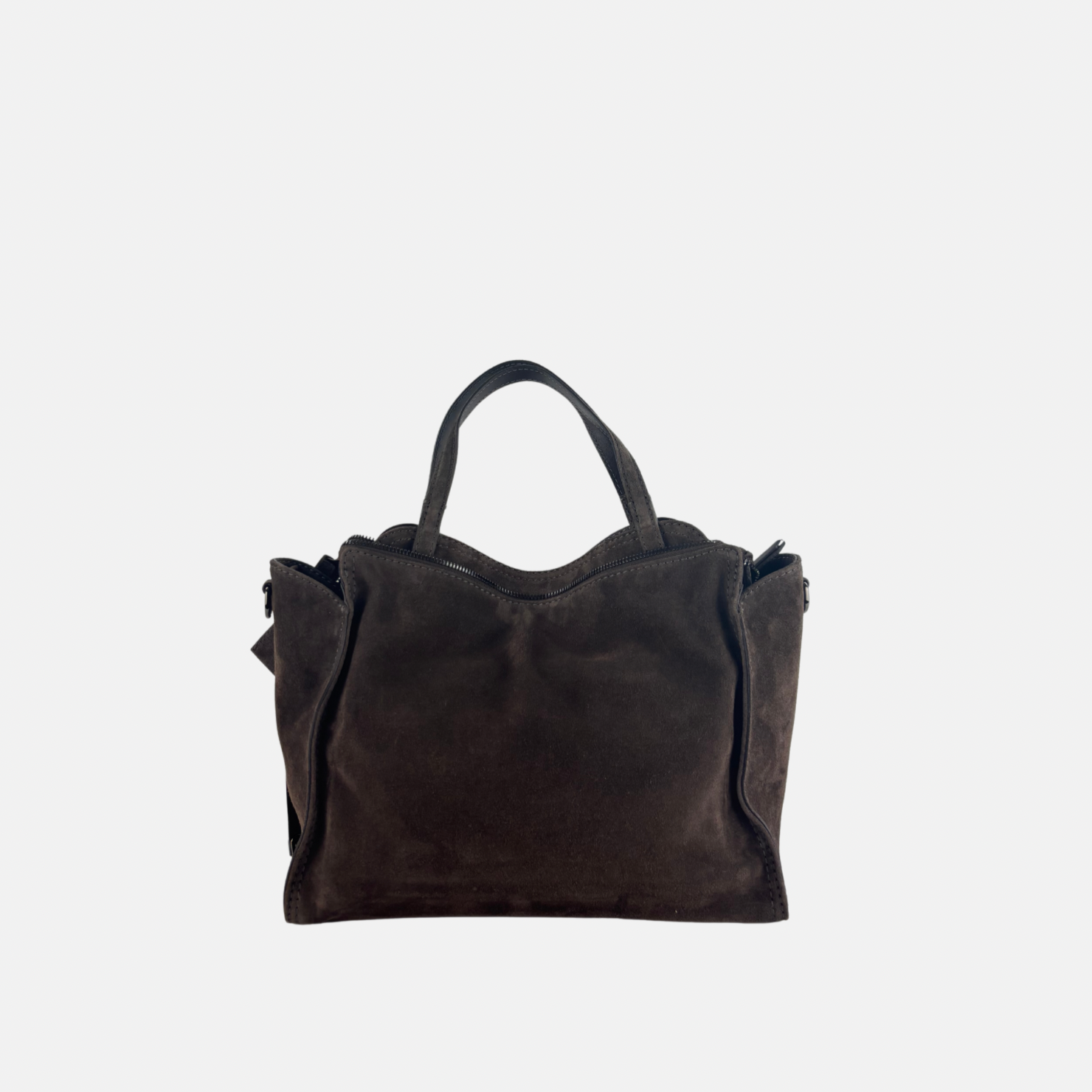 Gianni Chiarini Janis Suede Medium Convertible Tote - Big BAG NY