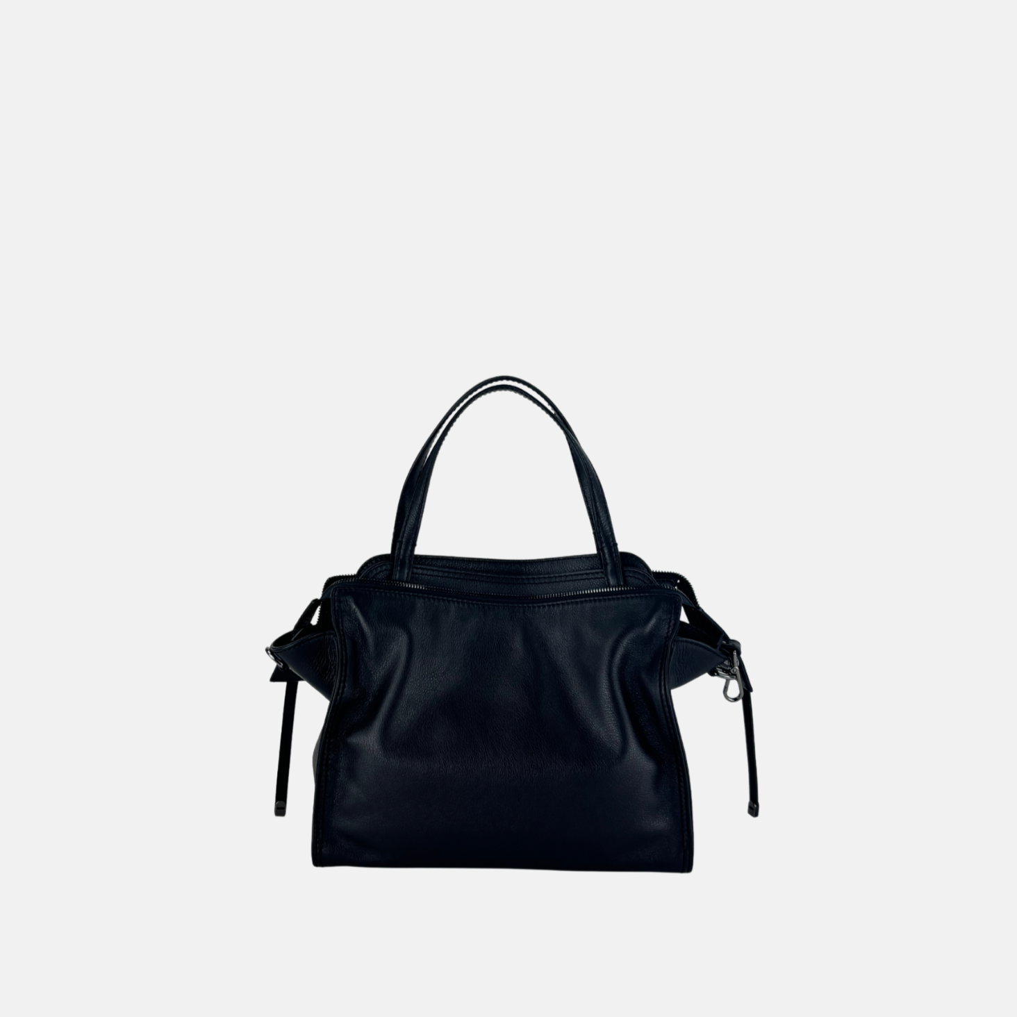 Gianni Chiarini Janis Leather Medium Convertible Tote - Big Bag NY