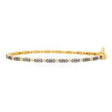 Freida Rothman Marquise Pave Thin Hinge Bangle - Big Bag NY