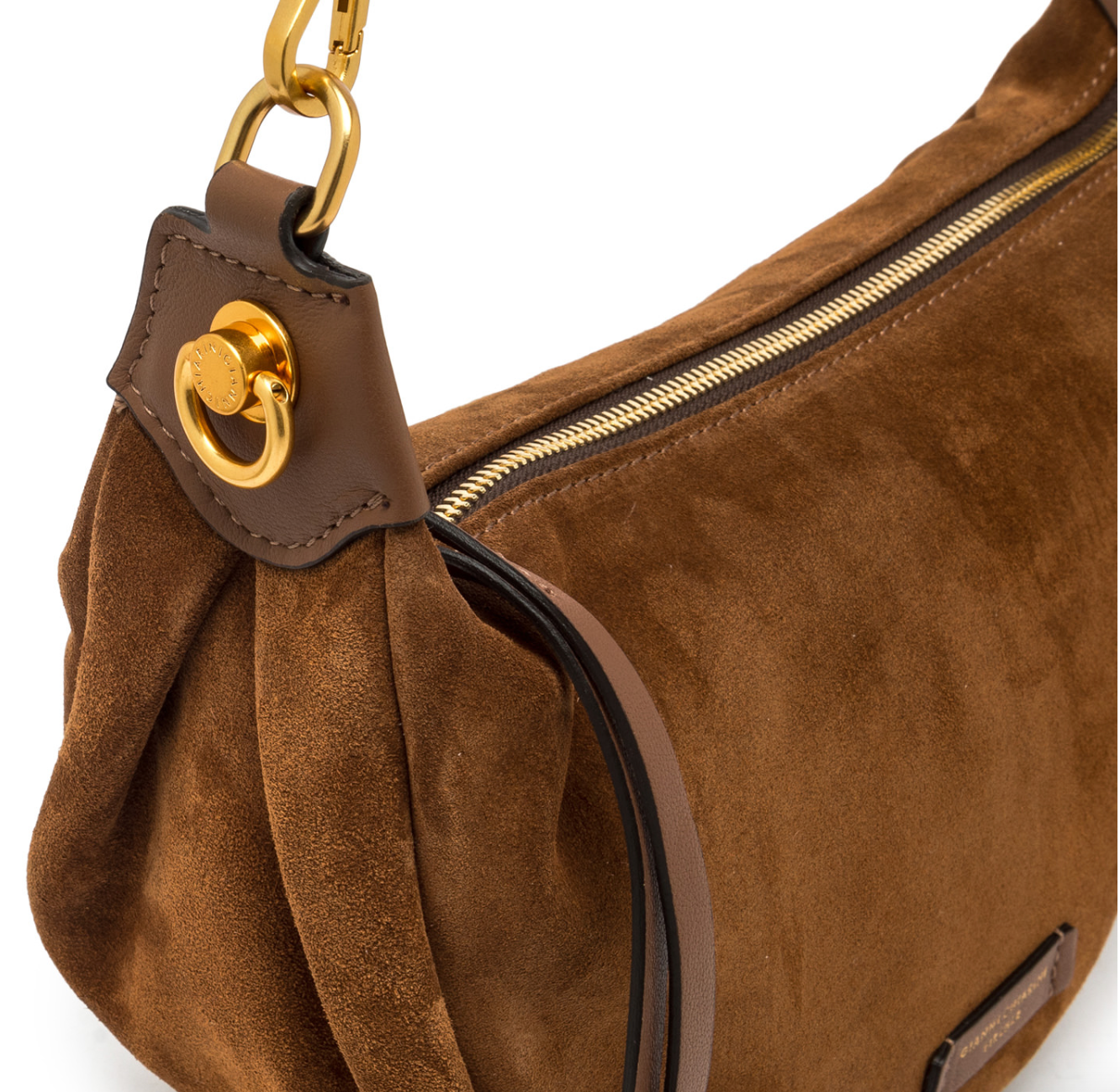 Gianni Chiarini Aisha Leather Bag - Cognac- Big Bag NY