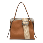 Gianni Chiarini Asia Leather Mini Tote with Drawtring Insert - Big Bag NY