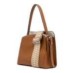 Gianni Chiarini Asia Leather Mini Tote with Drawstring Insert - Big Bag NY