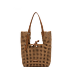 Gianni Chiarini Ava Woven Bucket Tote - Big Bag NY