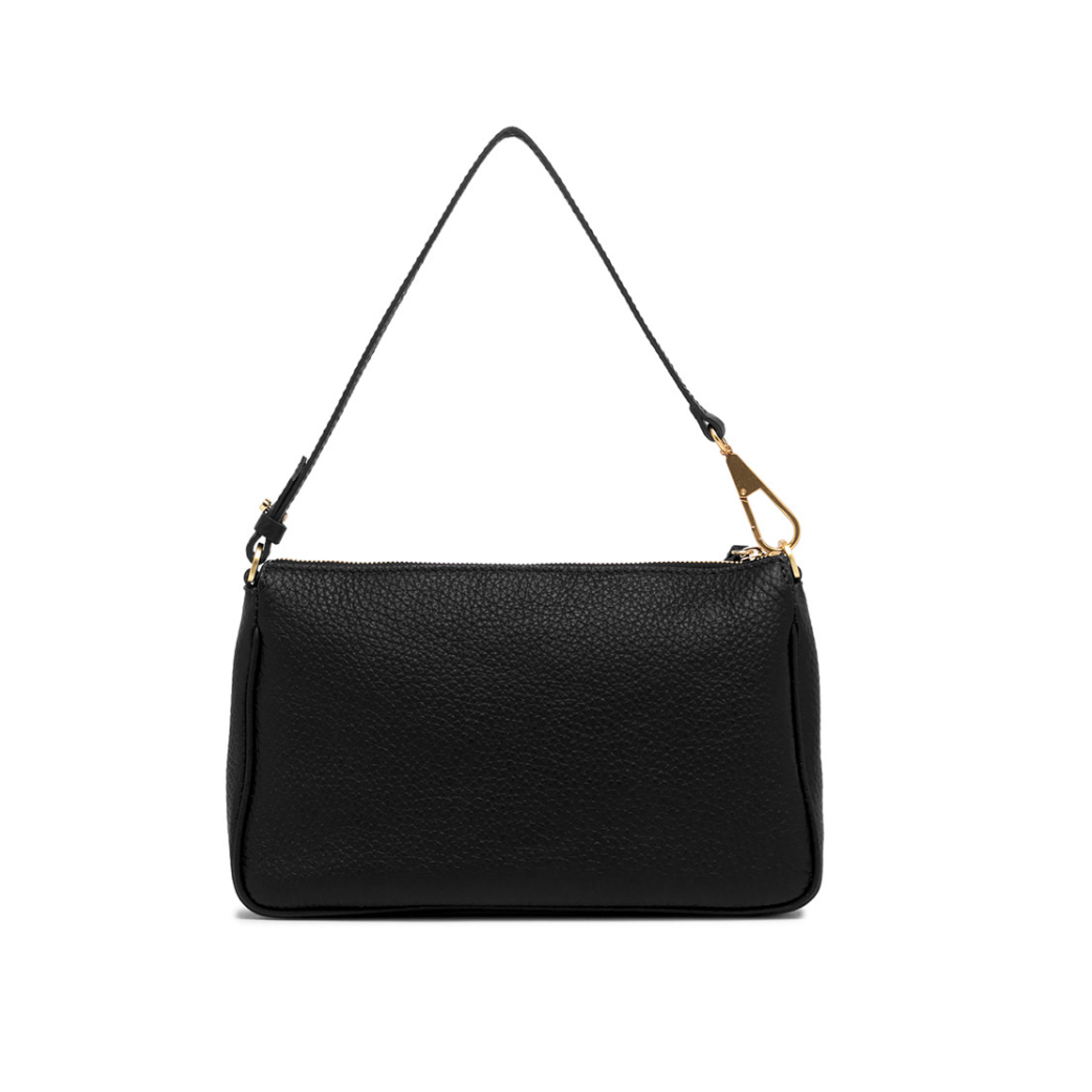 Gianni Chiarini Brooke Medium Shoulder Bag - Big Bag NY - Black