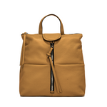 Gianni Chiarini Giada Leather Backpack Caramel - Big Bag NY