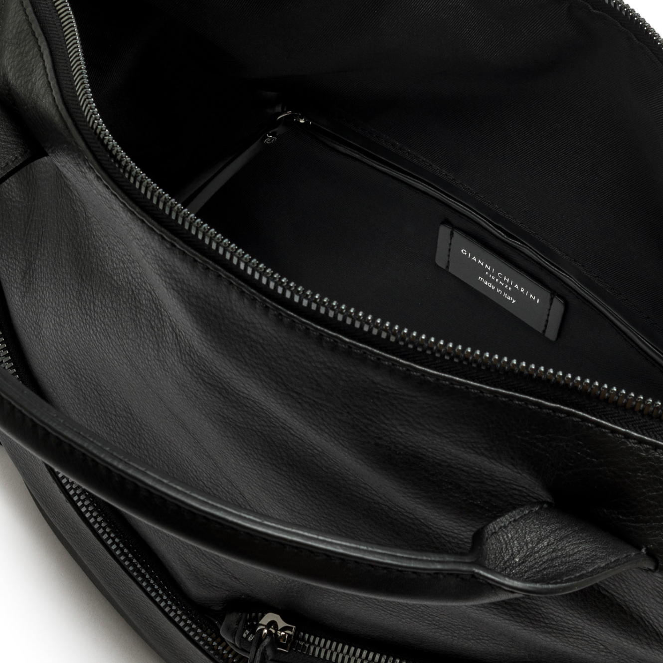 Gianni Chiarini Large Shania Bag- Black- Big Bag