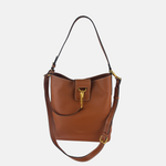 Gianni Chiarini Marisol Lock Tote Caramel - Big Bag NY