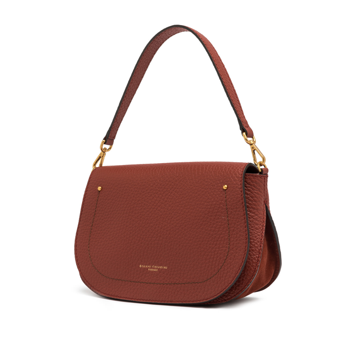 Gianni Chiarini Olga Round Flap Bag – Big Bag Gianni Chiarini Olga Round Flap Bag – Big Bag