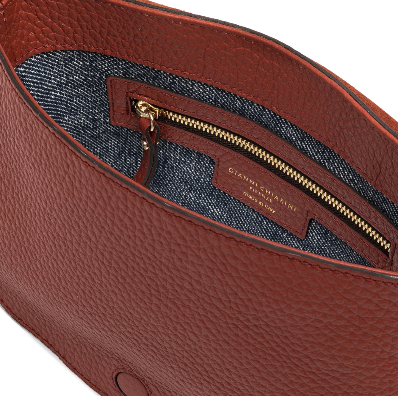 Gianni Chiarini Olga Bag- Brick Red- Big Bag