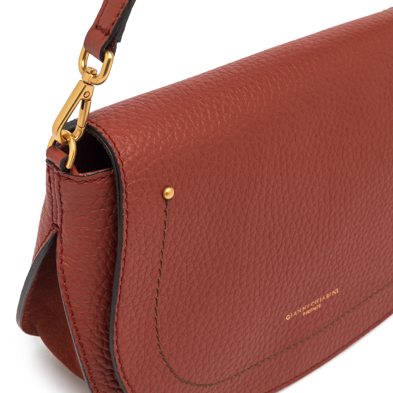 Gianni Chiarini Olga Bag- Brick Red- Big Bag
