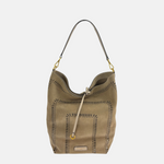 Gianni Chiarini Vanessa Large Suede Perforated Bucket Bag - Big Bag NY