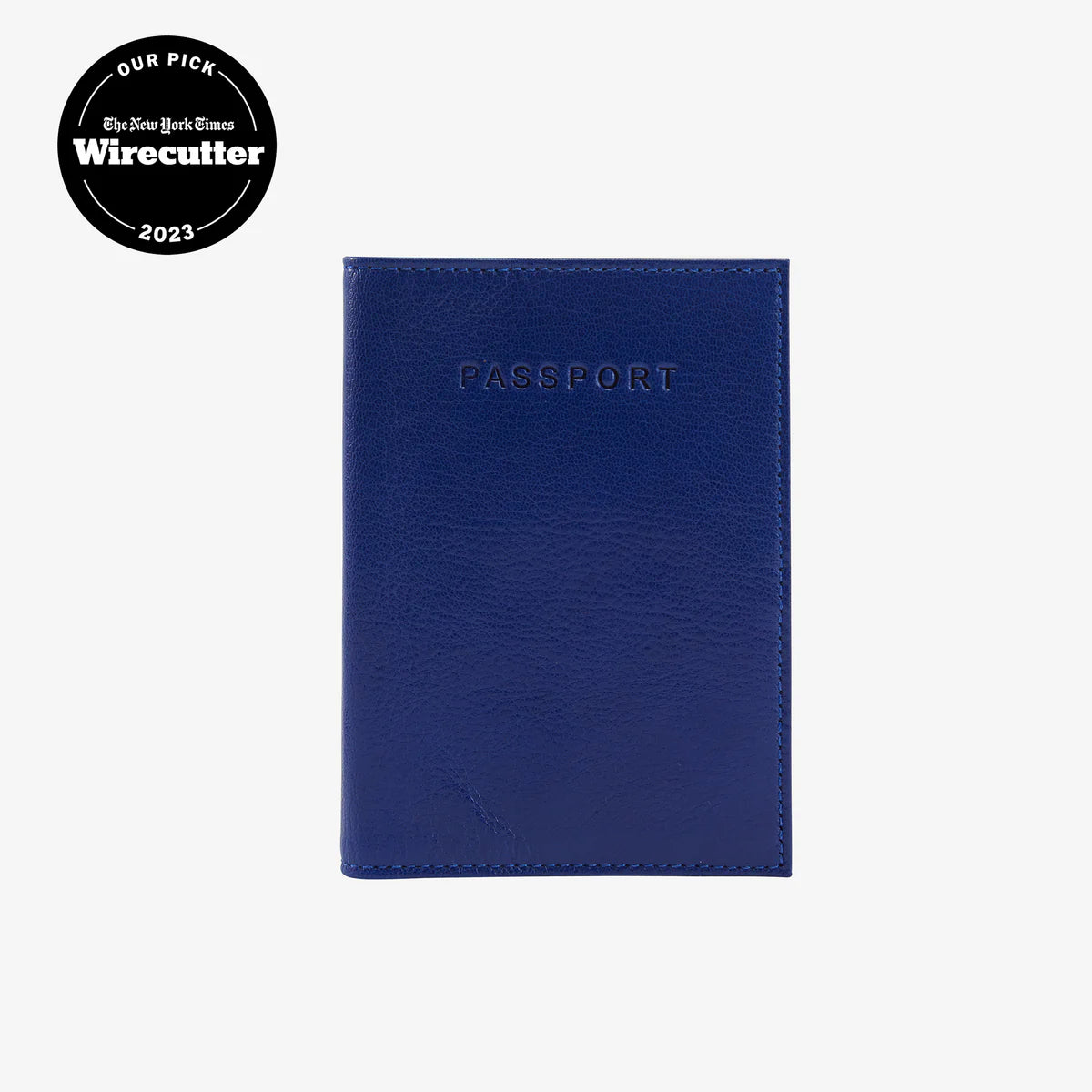 Indigo French Blue Tusk Siam Passport Cover - Big Bag NY