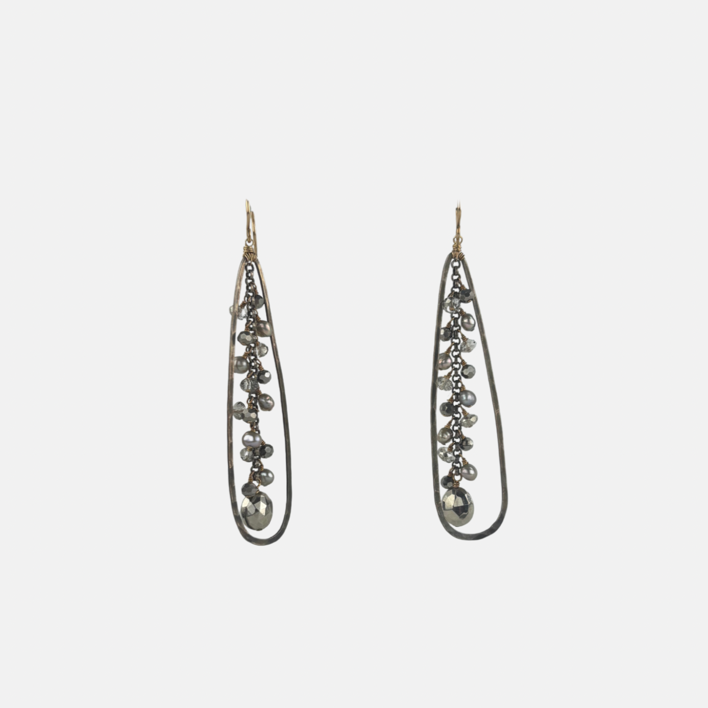 Dana Kellin Long Teardrop Earrings - Big Bag NY